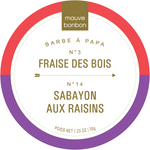 Load image into Gallery viewer, N°3 Fraise des bois et N°14 Sabayon aux raisins
