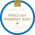Load image into Gallery viewer, N°10 Popsicle aux Framboises &quot;Bleue&quot;
